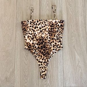 Windsor Leopard print bodysuit